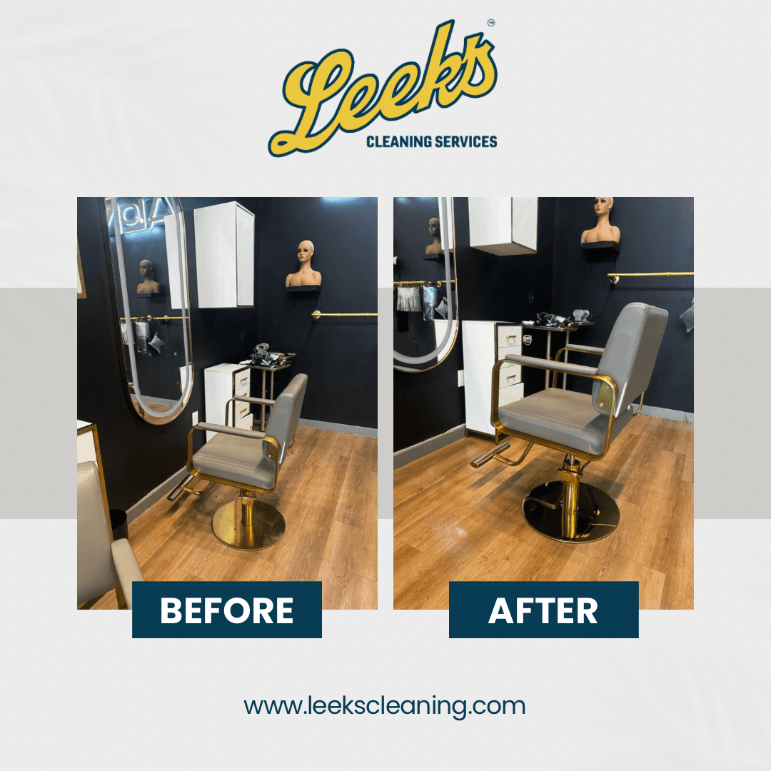 Before & after: Leek's deep clean