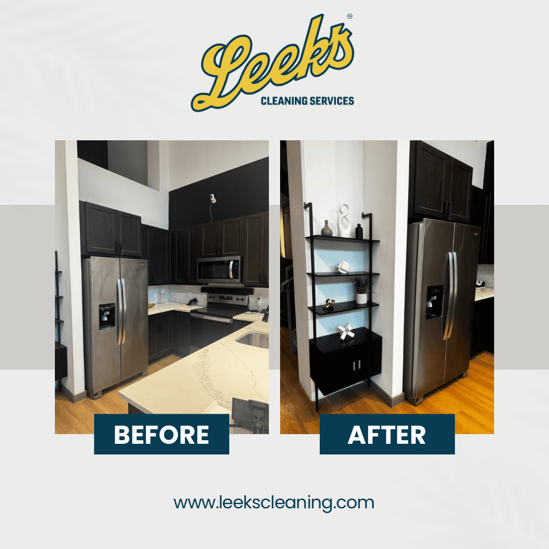 Before & after: Leek's deep clean