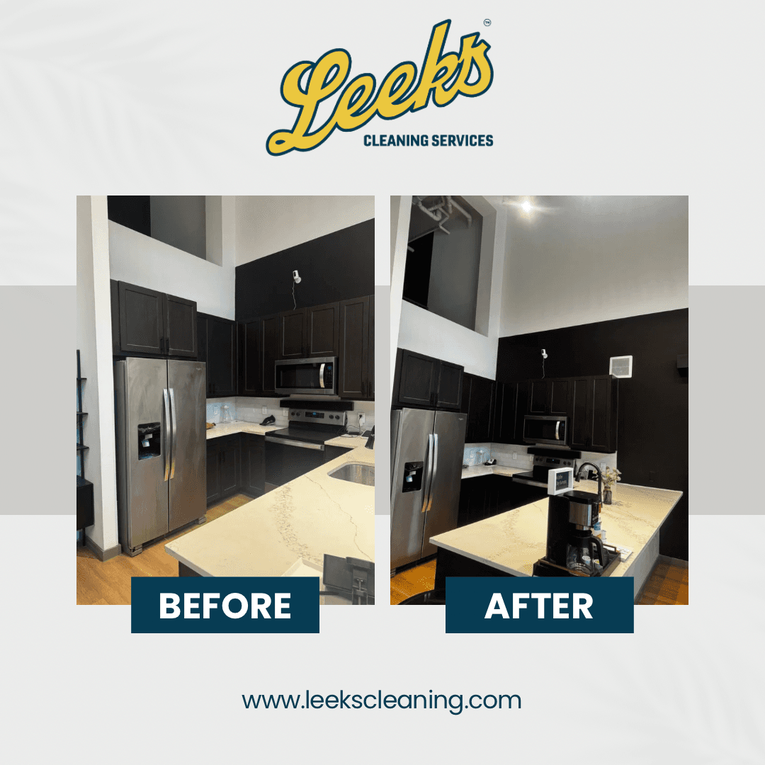 Before & after: Leek's deep clean