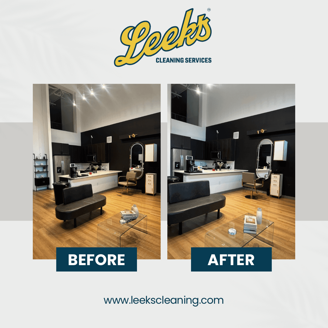 Before & after: Leek's deep clean
