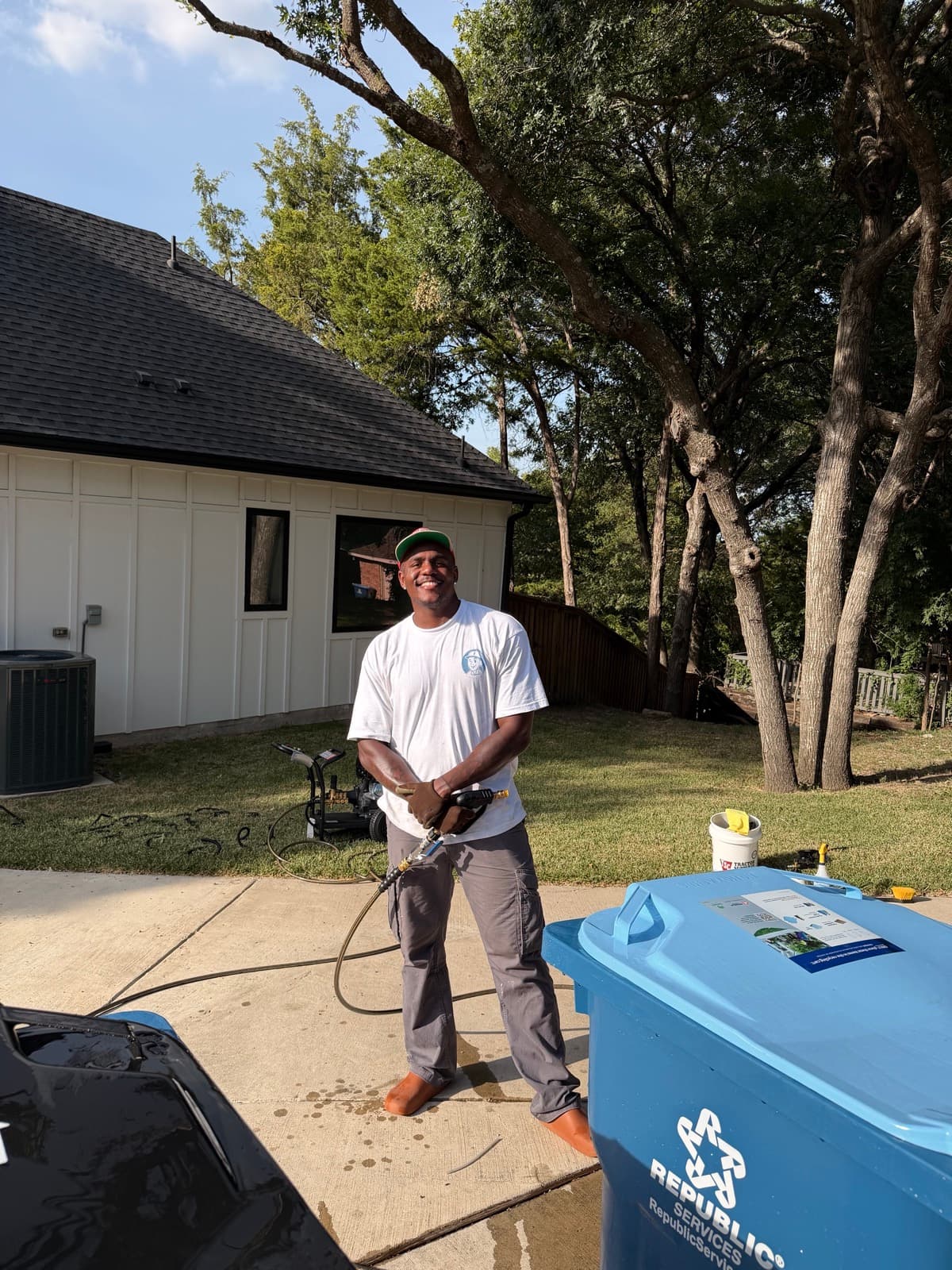 Finished work by Leek's Cleaning Services
